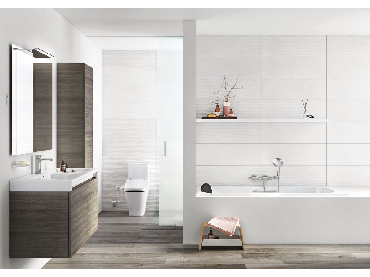 Roca MultiClean Bidet Seat White from Reece