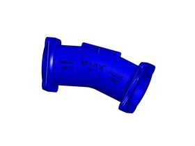 Dimax Bend Flanged PN16 B5 100mm x 22.5 Degree