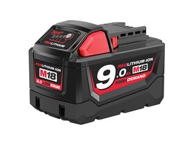 Milwaukee Red Lithium Battery 9.0AH 18V