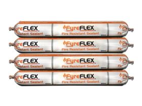 FyreFLEX Arylic Intumescent Fire Sealant - 600ml Sausage - White