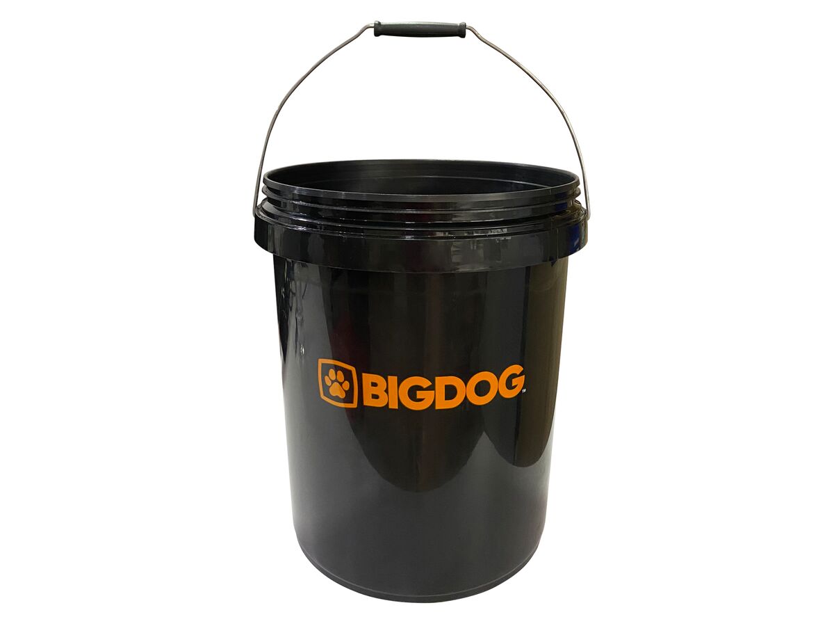 Bigdog Plastic Pail Bucket with Handle 20 Litre from Reece