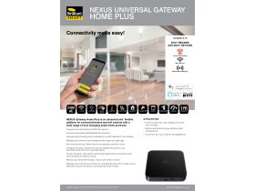 Specification Sheet - Brilliant Smart Nexus Gateway Home Ultimate