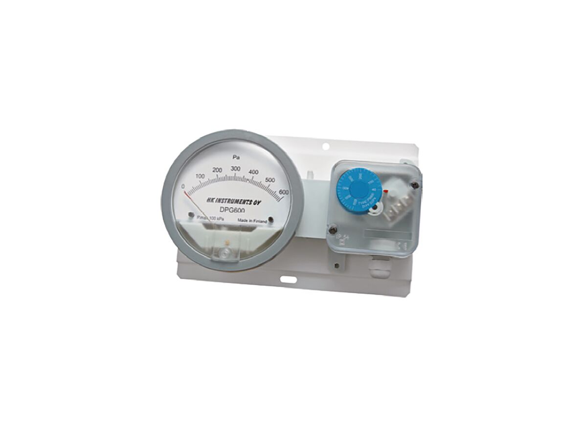 Differential Pressure Gauge & Switch 0600Pa from Reece