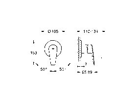GROHE Bauedge New Shower Mixer Trimset