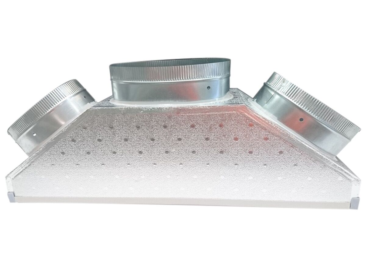 Supply Air Plenum To suit Kaden PU 180mm x 930mm x 500mmD from Reece