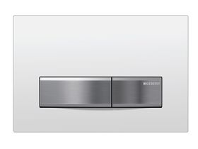 Geberit Sigma 50 Dual Flush Plate Akril Arctic White