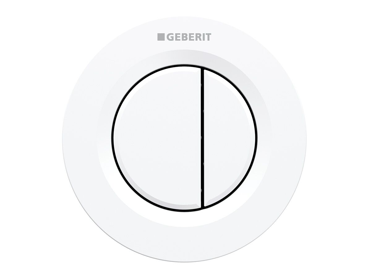 Geberit Sigma Remote Round Dual Flush Button White
