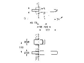 GROHE Bauedge New Wall Bath Mixer Trimset