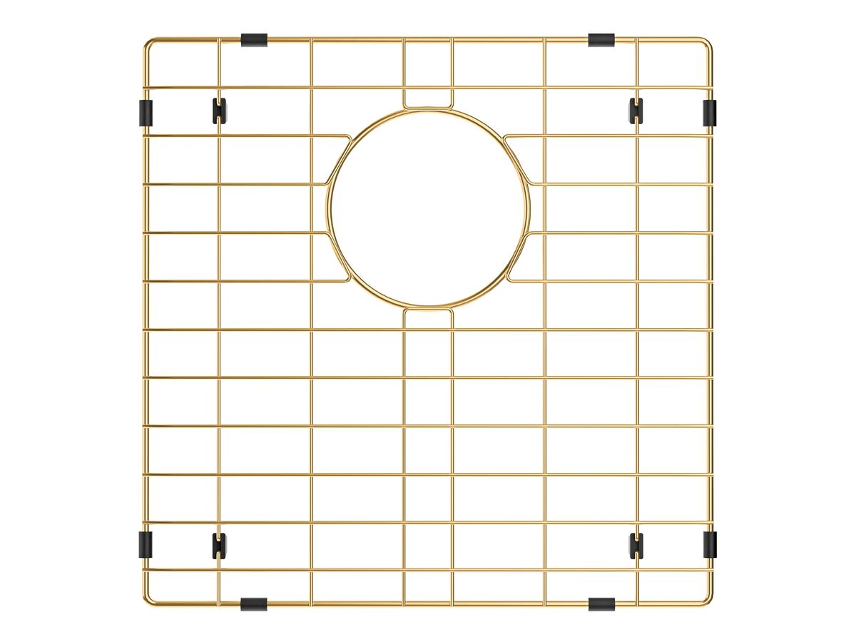 Memo Zenna Protector Grid Single Bowl Nanoplated Gold