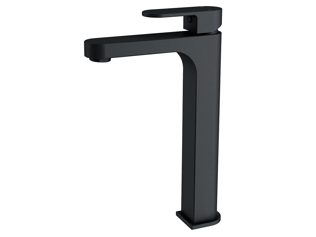 Mizu Soothe Extended Basin Mixer Tap Matte Black (4 Star) from Reece