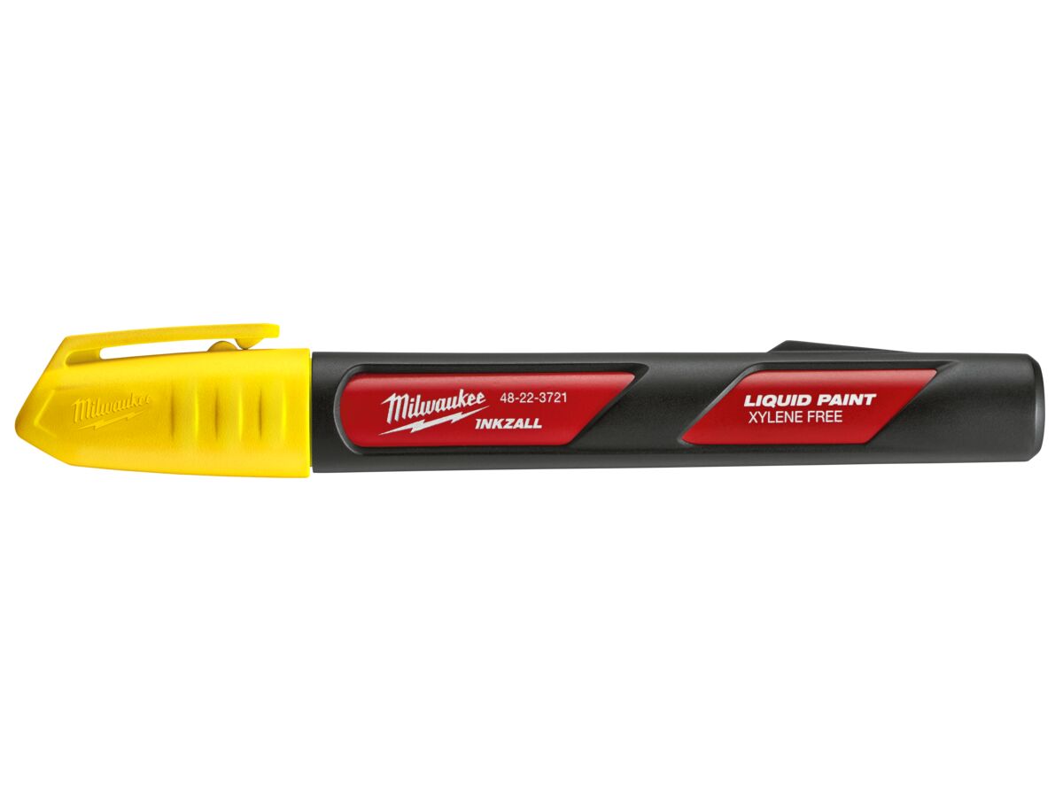 Milwaukee Inkzall Paint Marker Yellow
