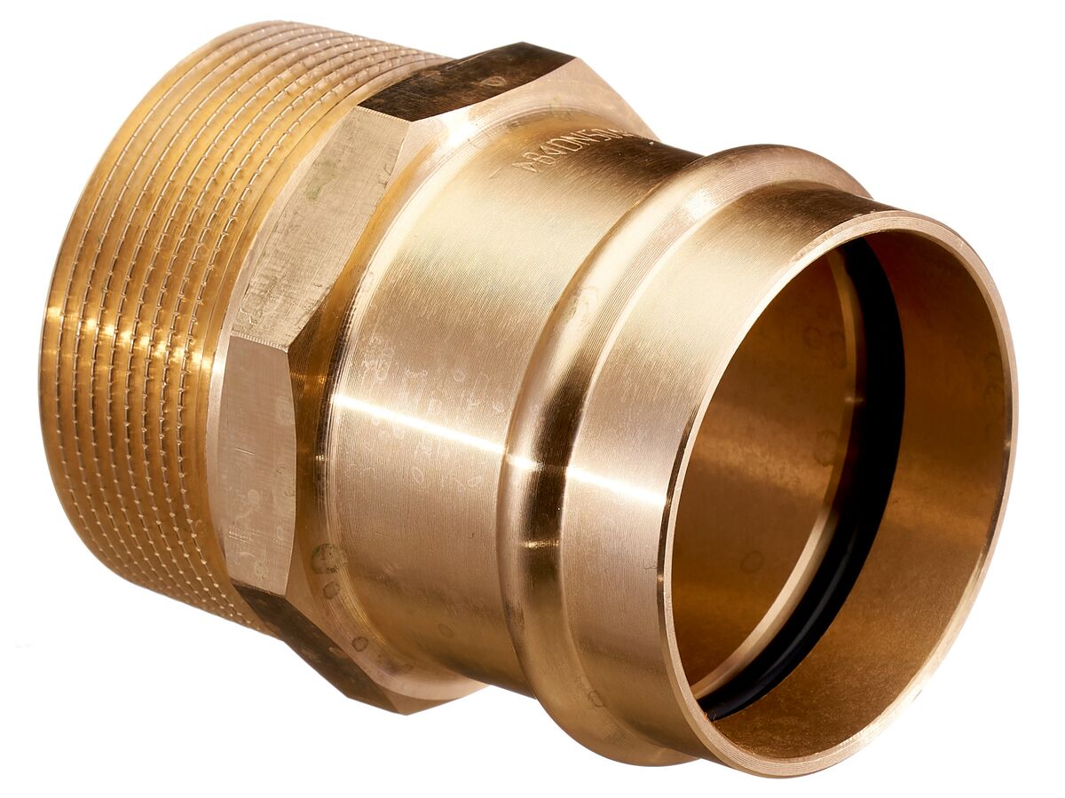>B< Press Water Male Coupling 50mm x 2" BSP"