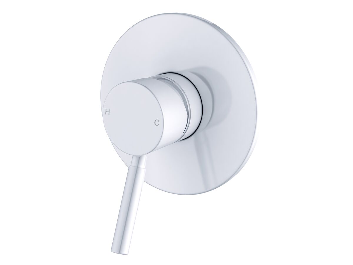 Mizu Drift Shower Mixer Tap White from Reece