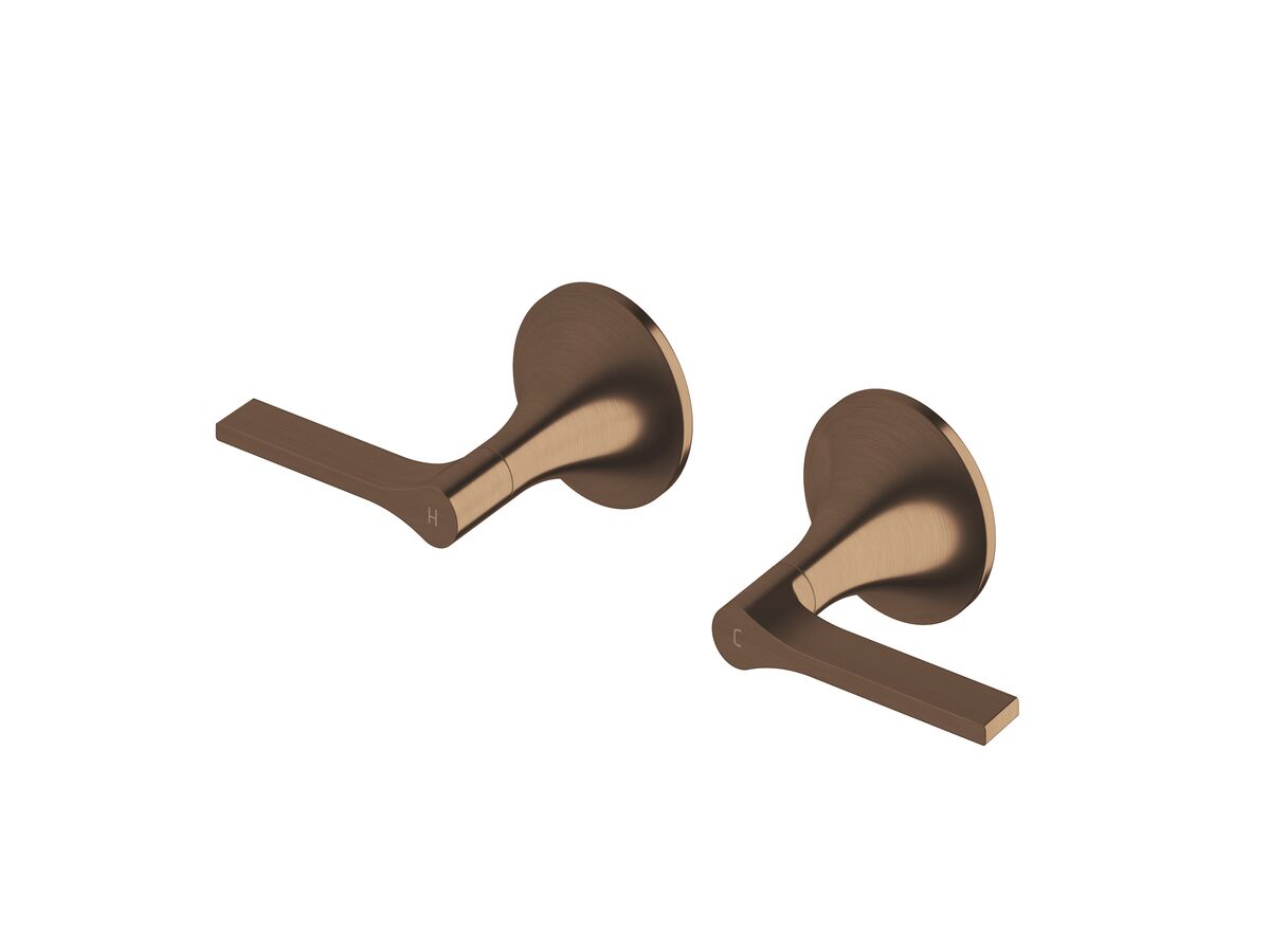 Milli Oria Wall Top Assembly PVD Brushed Bronze