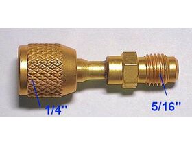 Superseal R410a Adaptor 1/4F to 5/16M