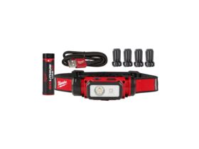 REDLITHIUM USB Rechargeable Hard Hat Headlamp 600 Lumen 3.0Ah Kit