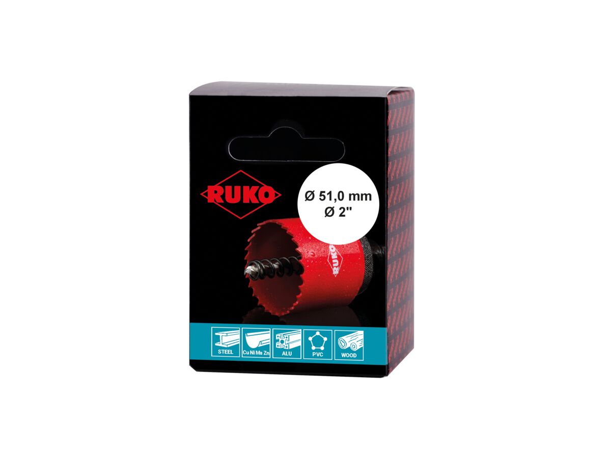 Ruko BiMetal Hole Saw 51mm from Reece
