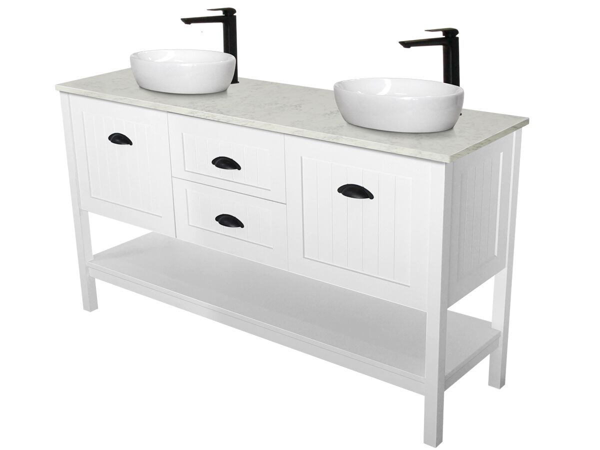 Kado Era 1600mm Vanity Unit with Legs 2 Door 2 Drawers (No Basin) from Reece