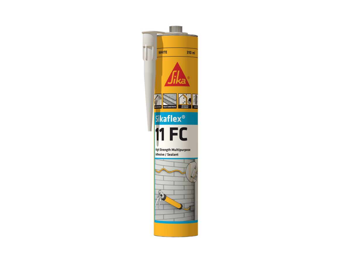 Sikaflex-11 Fast Curing Joint Sealant 310ml White from Reece
