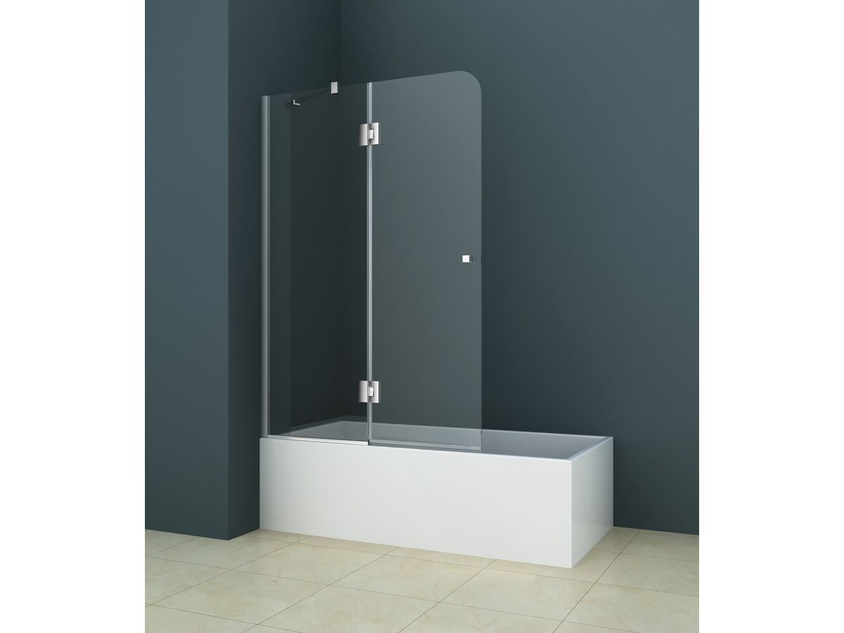 Posh Domaine Fixed and Swing Double Bath Panel 8mm from Reece