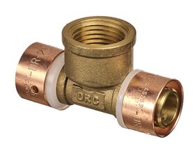 Auspex Centre Tee 20mm x 20mm x 1/2" Female