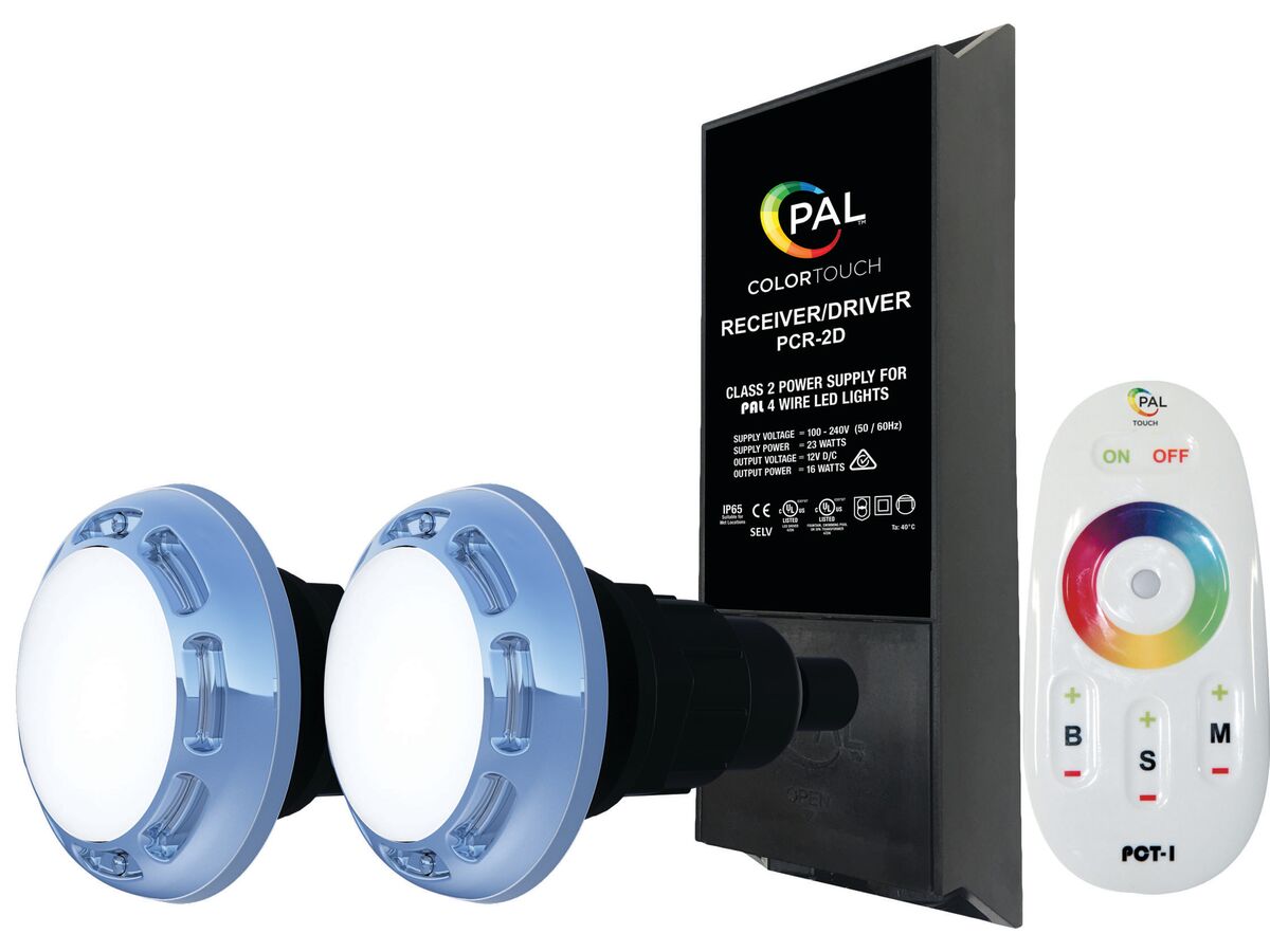 PAL Evenglow Fibre Pool Light (2) PCR-2DA
