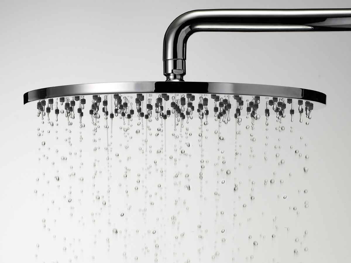 Nikles Techno Brass Shower Head 300mm (3 Star) from Reece