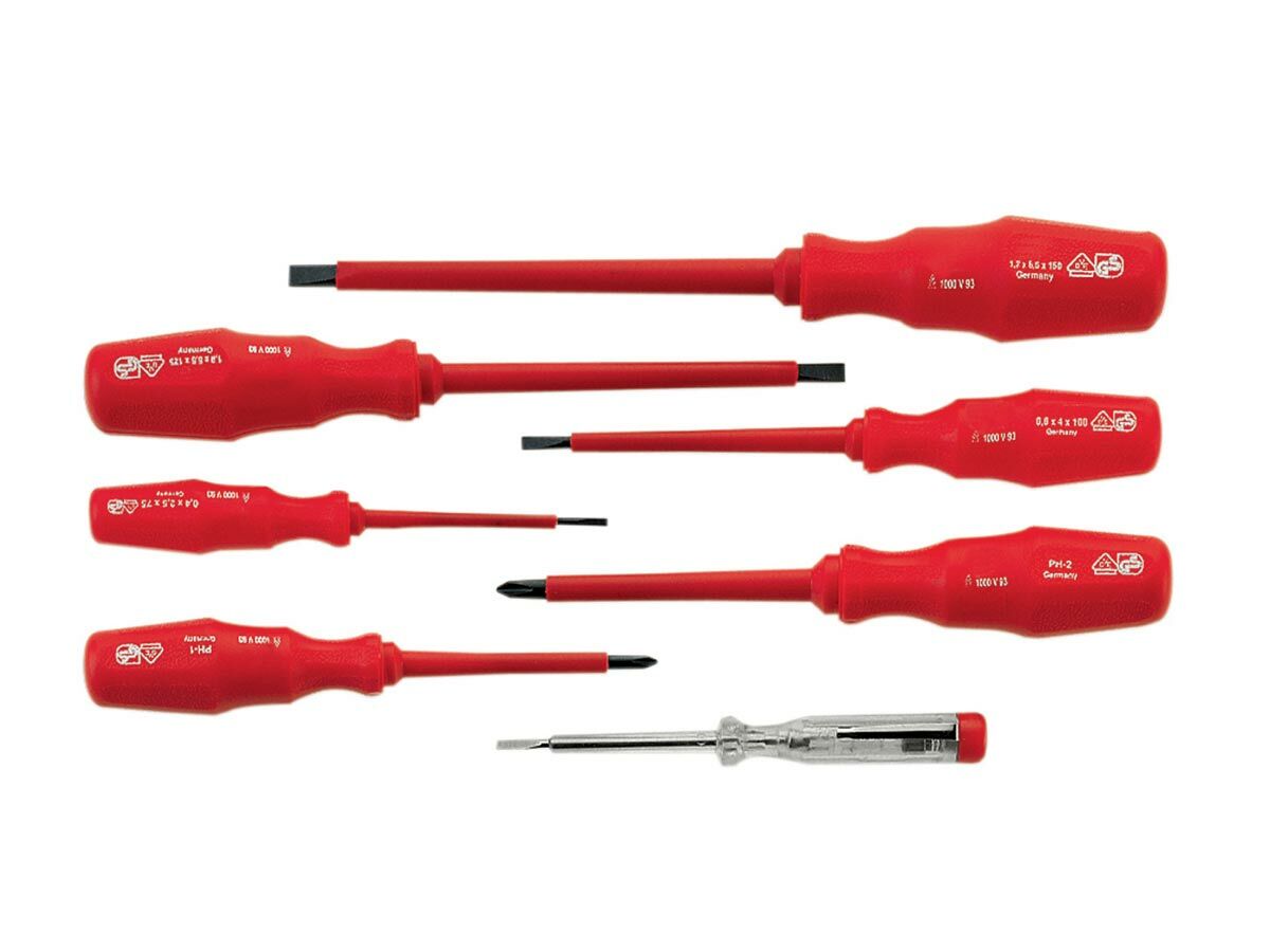 Rothenberger 7PC Insulated Screwdriver Set from Reece