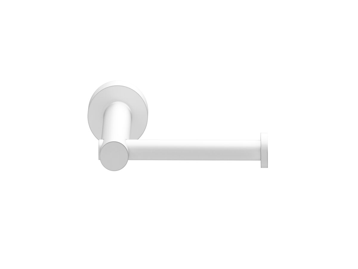 Sussex Scala Straight Toilet Roll Holder Matte White