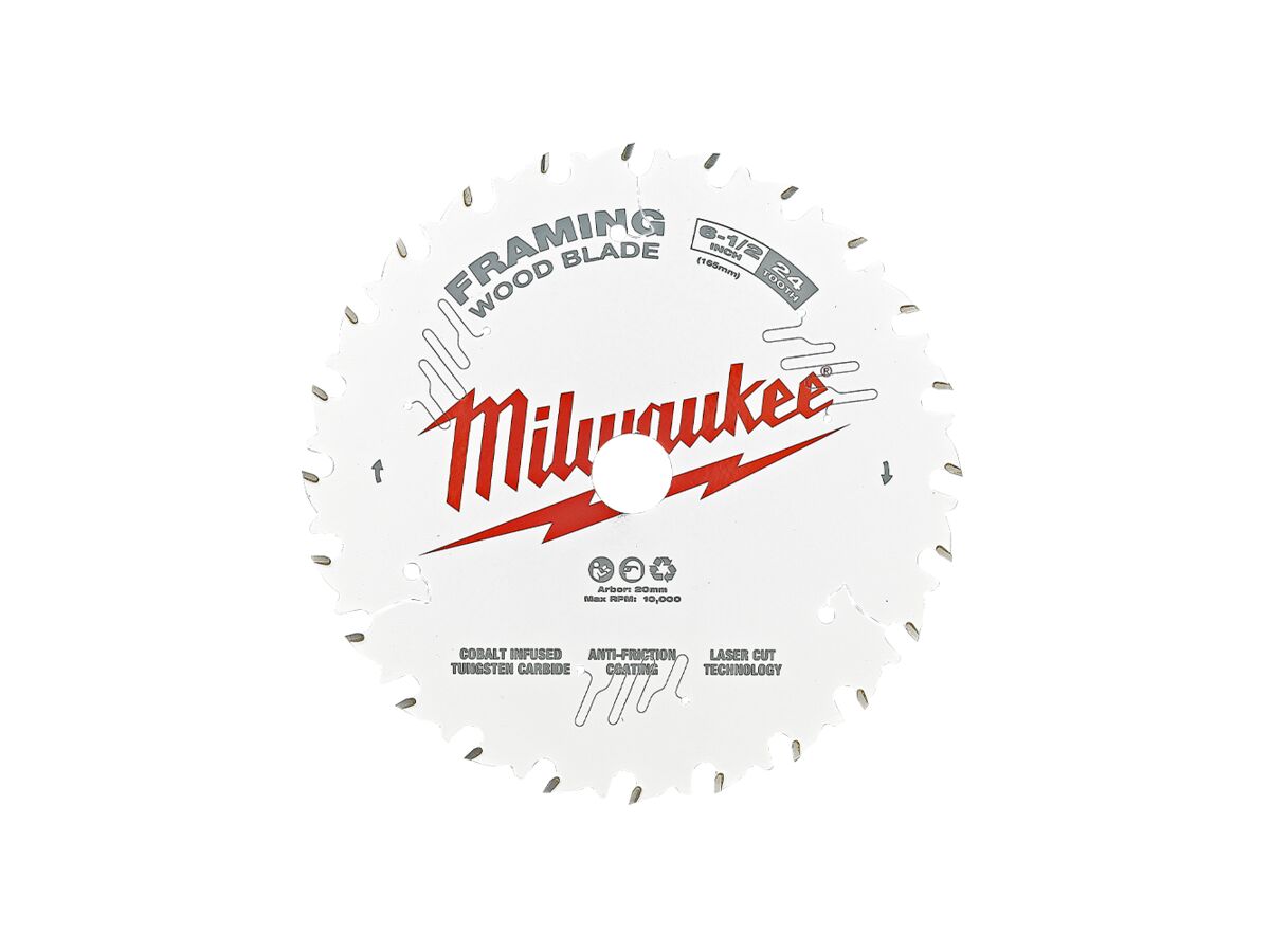 Milwaukee 165mm circ saw blade