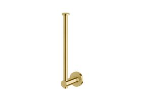 Scala Double Spare Toilet Roll Holder LUX PVD Brushed Pure Gold
