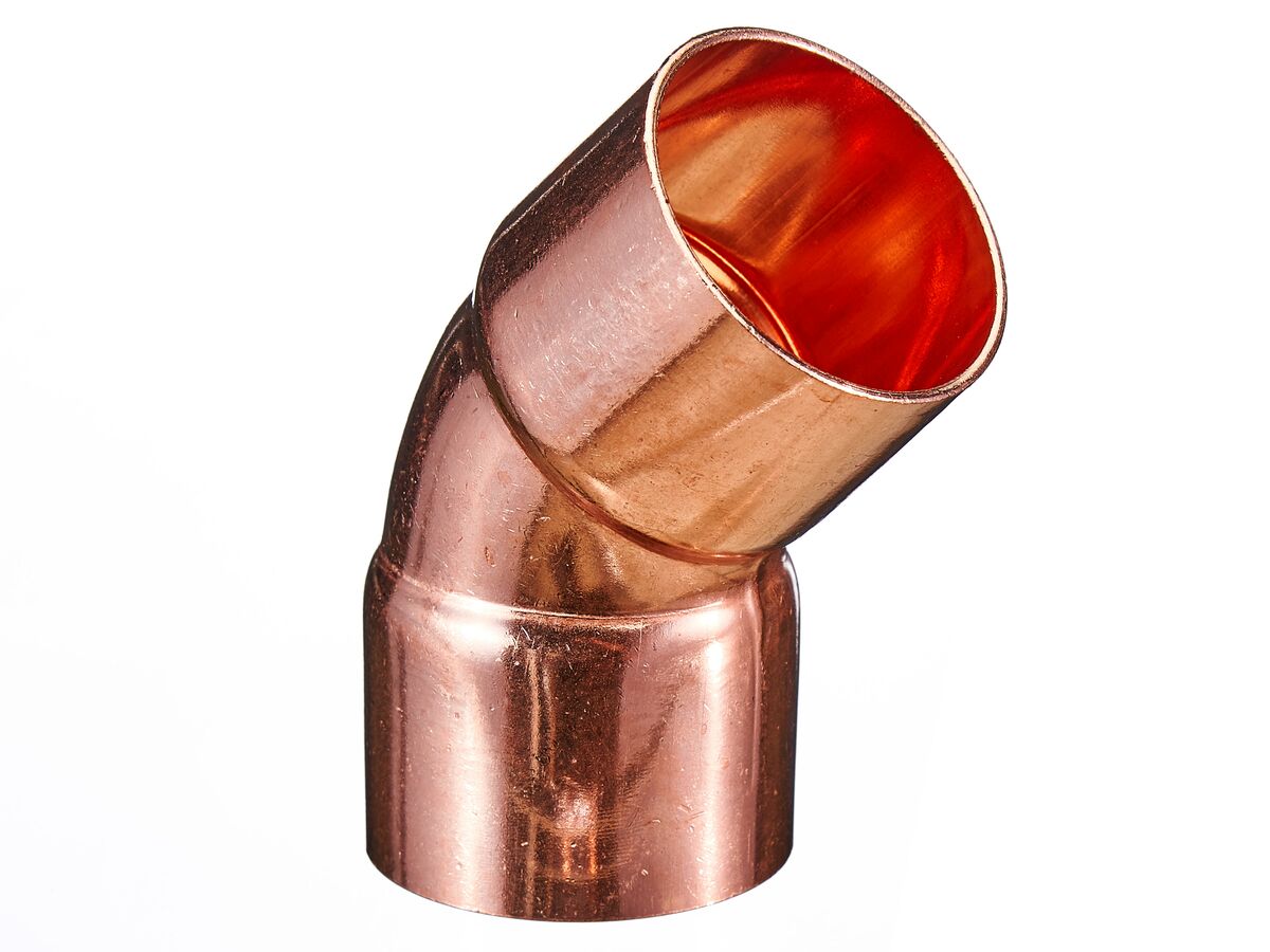 Ardent Copper Elbow 1 5/8" ID x 45 Degree Packet of 2"