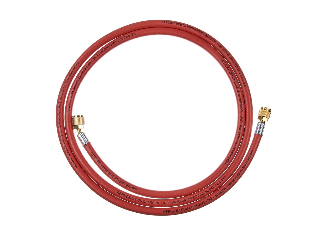 Refco Red Charging Hose 1/4" x 72 CL-72-R"