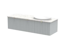 Kado Neue All-Door 1500 Right Offset Bowl Wall Hung Caesarstone