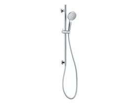 Mizu Drift Single Rail Shower with Top Rail Water Inlet Chrome (3 Star)