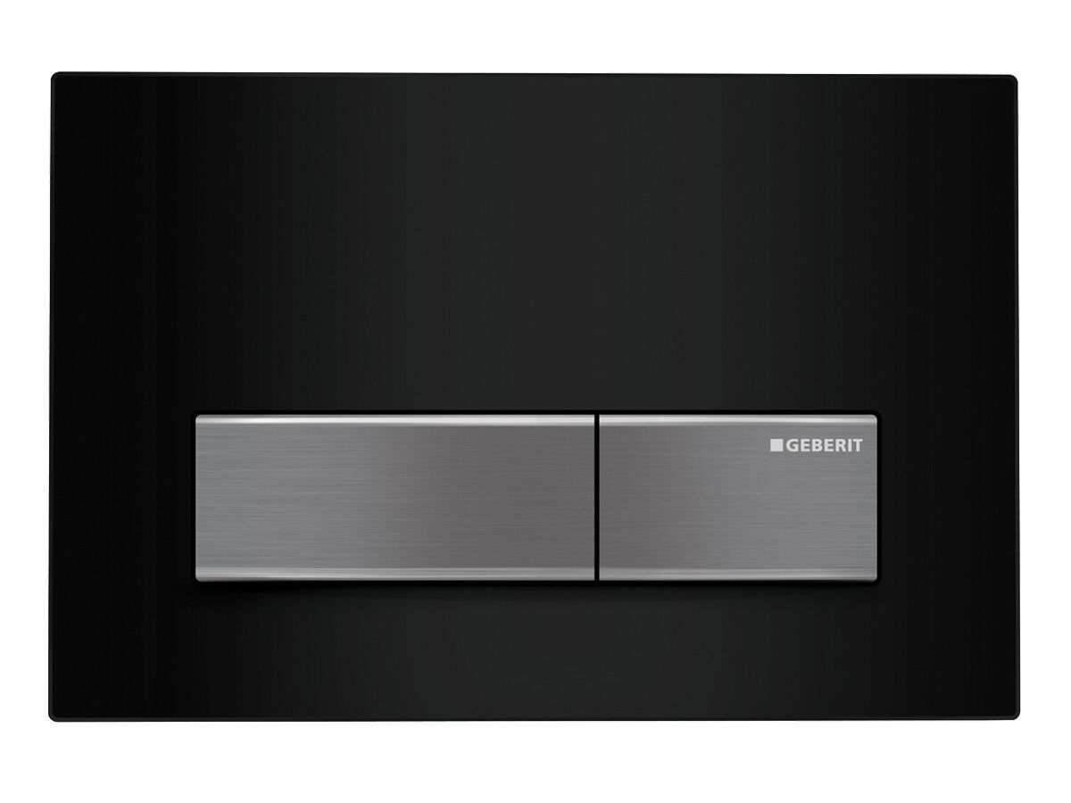 Geberit Sigma 50 Dual Flush Plate Akril Jet Black