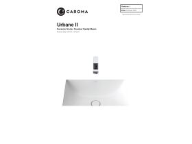 Technical Guide - CAROMA URBANE II UNDER COUNTER BASIN NTH NOF