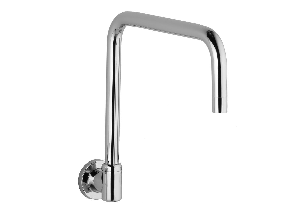 Phoenix Gen X Wall Sink Outlet- Square Outlet 290mm Chrome (3 Star)