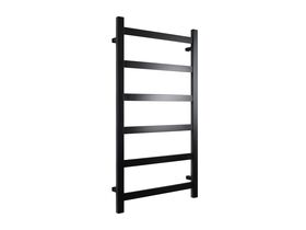 Mizu Bloc MK2 550 x 1050mm Heated Towel Rail Low Voltage 24V Matte Black