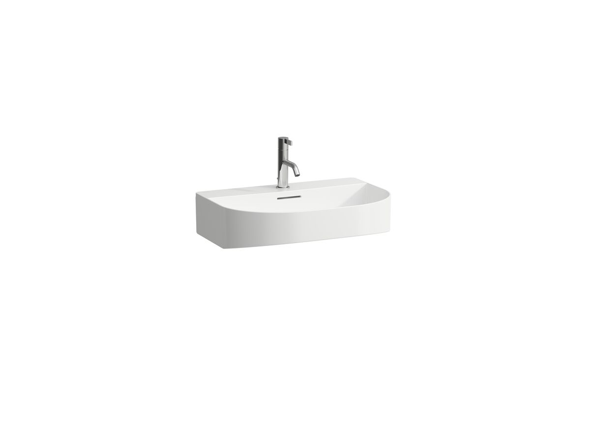 LAUFEN Sonar Wall Basin with Overflow1 Taphole 600x420