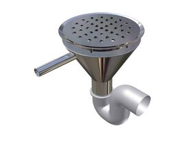 Britex Conical Flushing Floor Waste