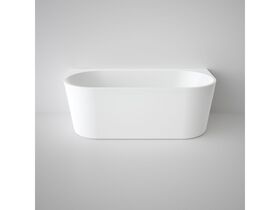 Aura Back To Wall Freestanding Bath 1600 White