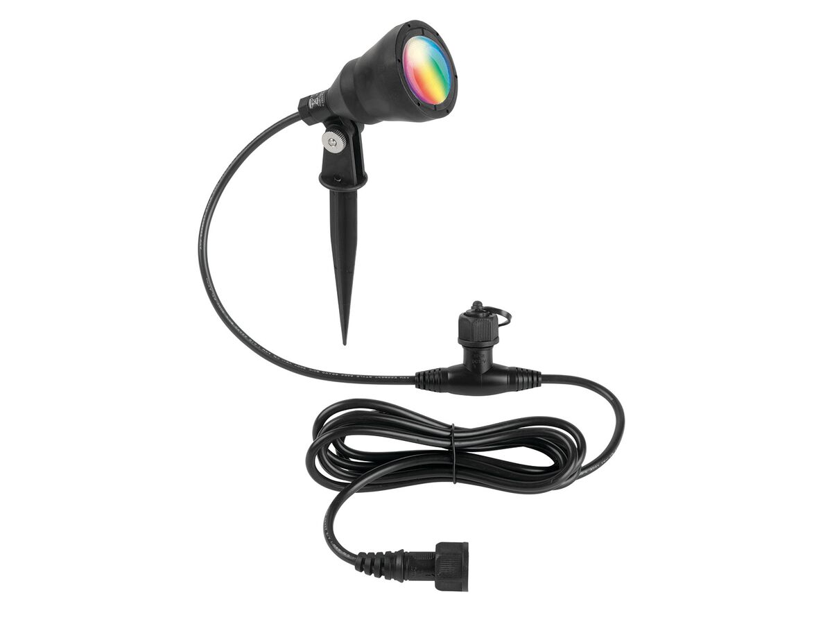 Brilliant Botanic 3W RGB IP68 Garden Spot Light Black from Reece