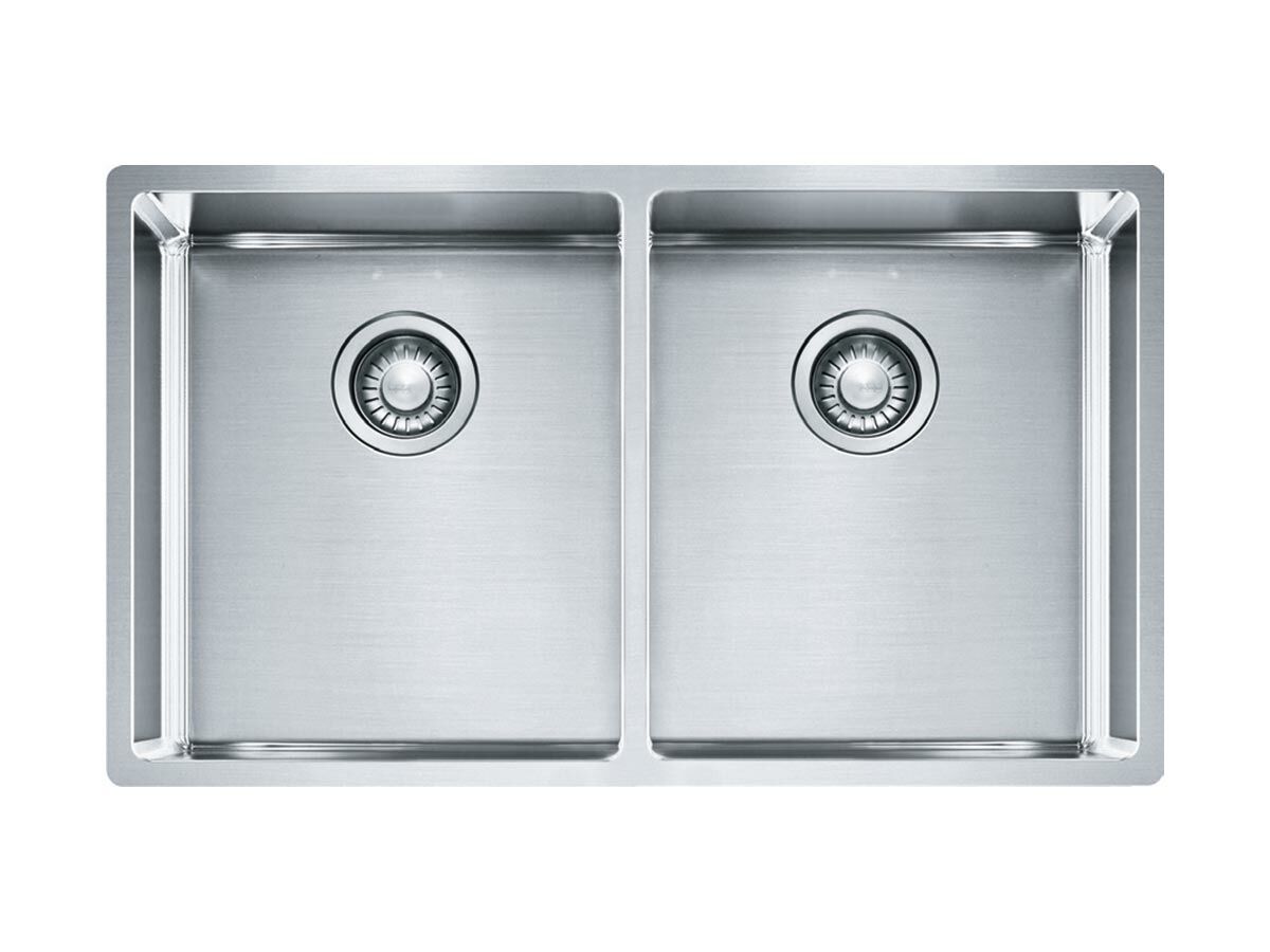 Franke Bow BXX22036 Double Bowl Inset/ Undermount/ Flushmount Sink