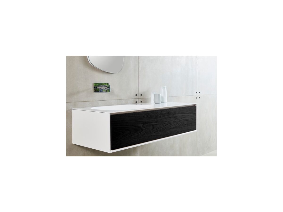 ISSY Glide 1751mm 2000mm Custom Wall Hung Vanity Unit Double Bowl 4
