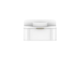 ADP Flo by Alisa & Lysandra All Drawer Vanity Unit Centre Bowl 900 Friday Quartz Top 1 Drawer (No Basin)