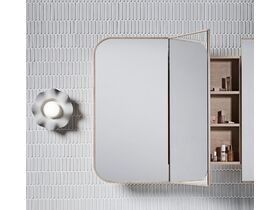 ISSY Cloud Triple Mirror with Shaving Cabinet
