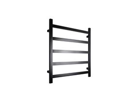 Mizu Bloc MK2 750 x 800mm Heated Towel Rail Low Voltage 24V Matte Black