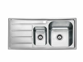 Posh Solus MK3 1 1/3 Sink Pack Right Hand Bowl Stainless Steel