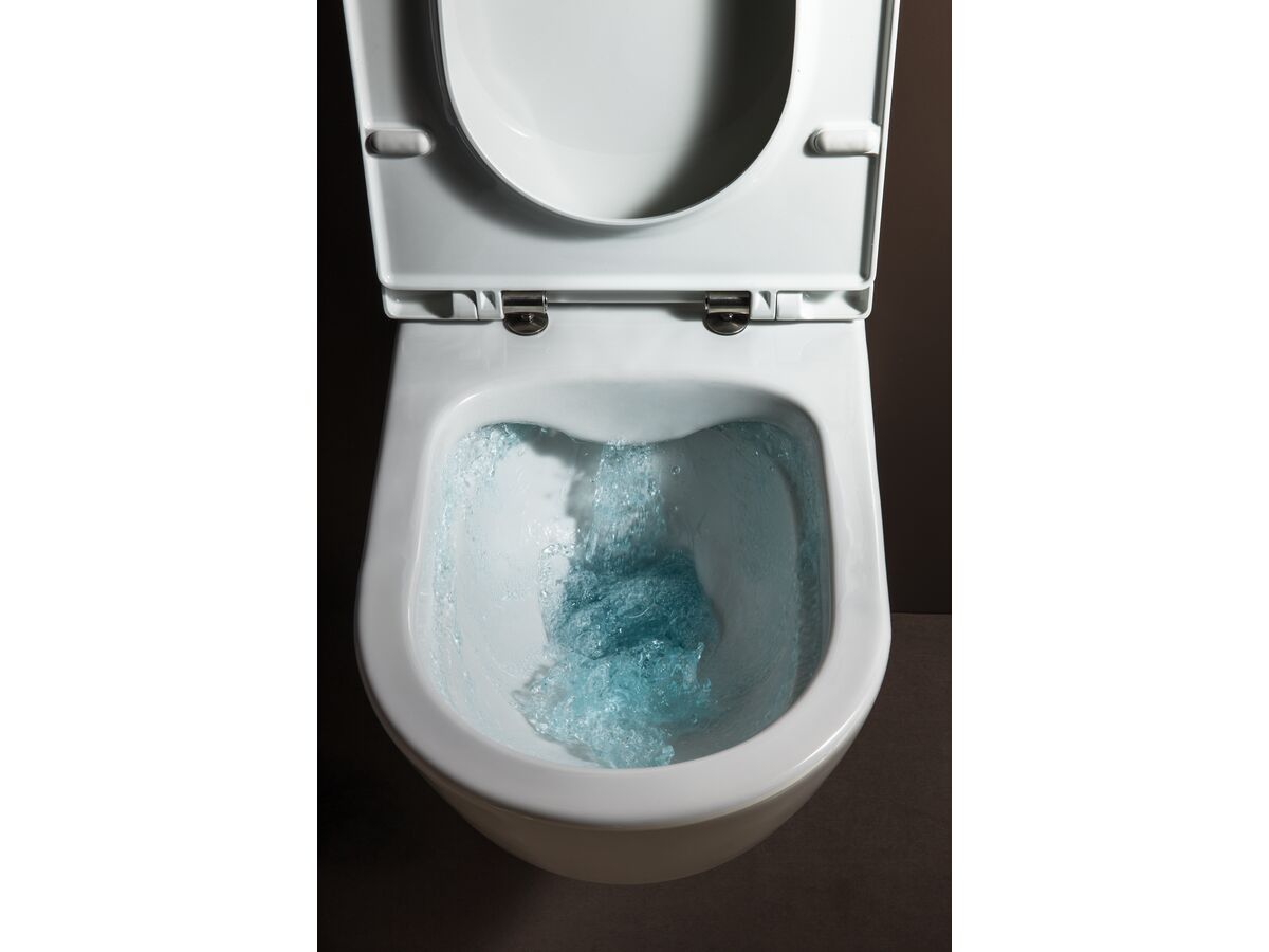 LAUFEN Pro A Rimless Back to Wall Pan and Soft Close Seat White (4 Star